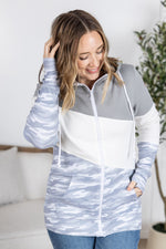 Colorblock Fullzip - Camo