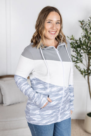 Colorblock Fullzip - Camo