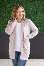 High Pocket Cardigan - Champagne