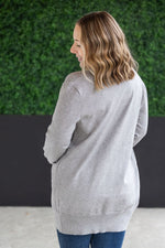 High Pocket Cardigan - Grey