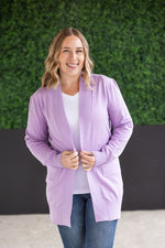 High Pocket Cardigan - Lavender