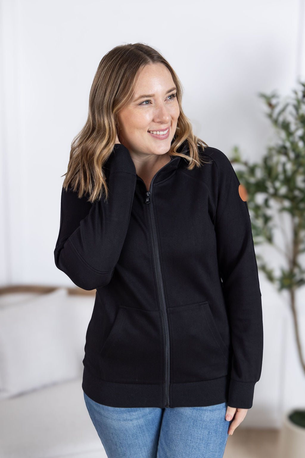 Scuba FullZip Hoodie - Black