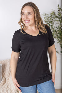 Sophie Pocket Tee - Black