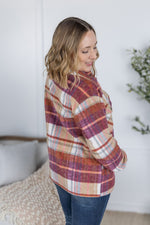 Norah Plaid Shacket - Sunset Plaid
