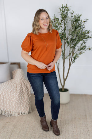 Katie Cozy Top - Pumpkin