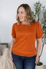 Katie Cozy Top - Pumpkin