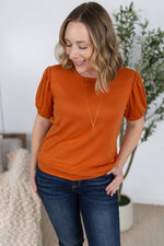 Katie Cozy Top - Pumpkin