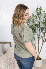 Katie Cozy Top - Sage