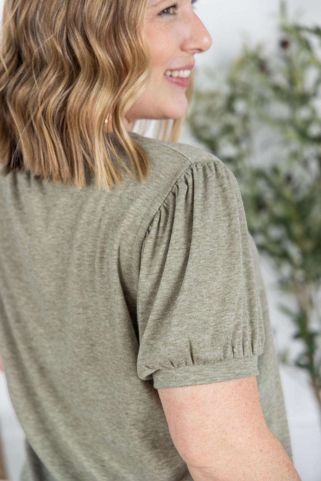 Katie Cozy Top - Sage