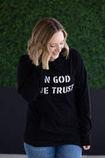 Corrine Embroidered Hoodie - In God We Trust