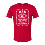 Number 1 Dad Legend Tee