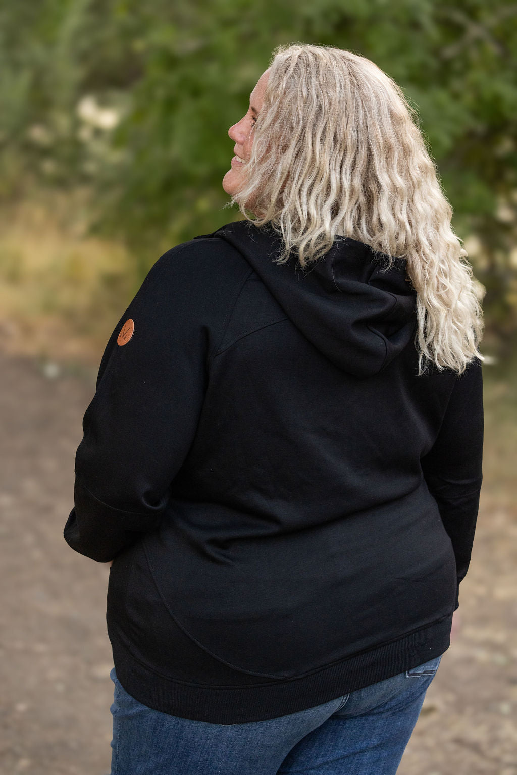 Scuba HalfZip Hoodie - Black