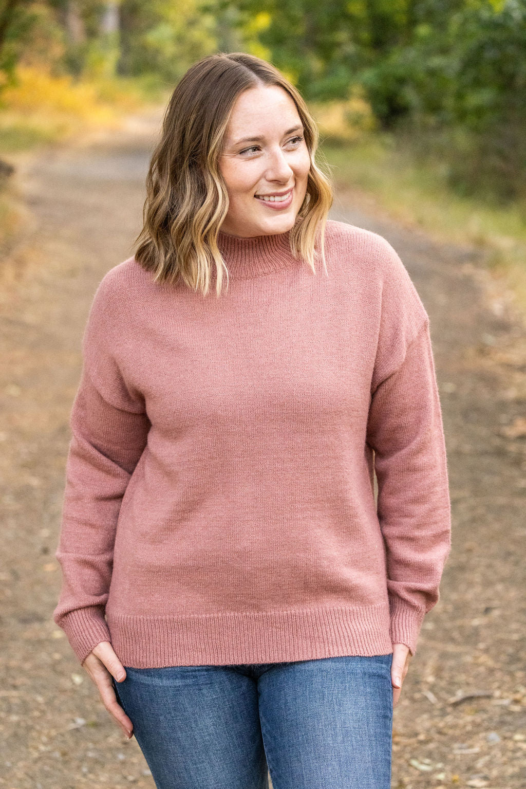 Molly Sweater - Mauve