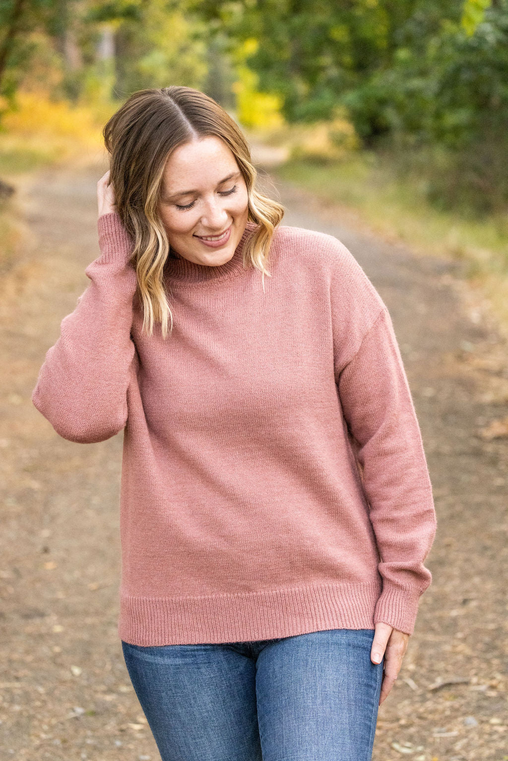 Molly Sweater - Mauve