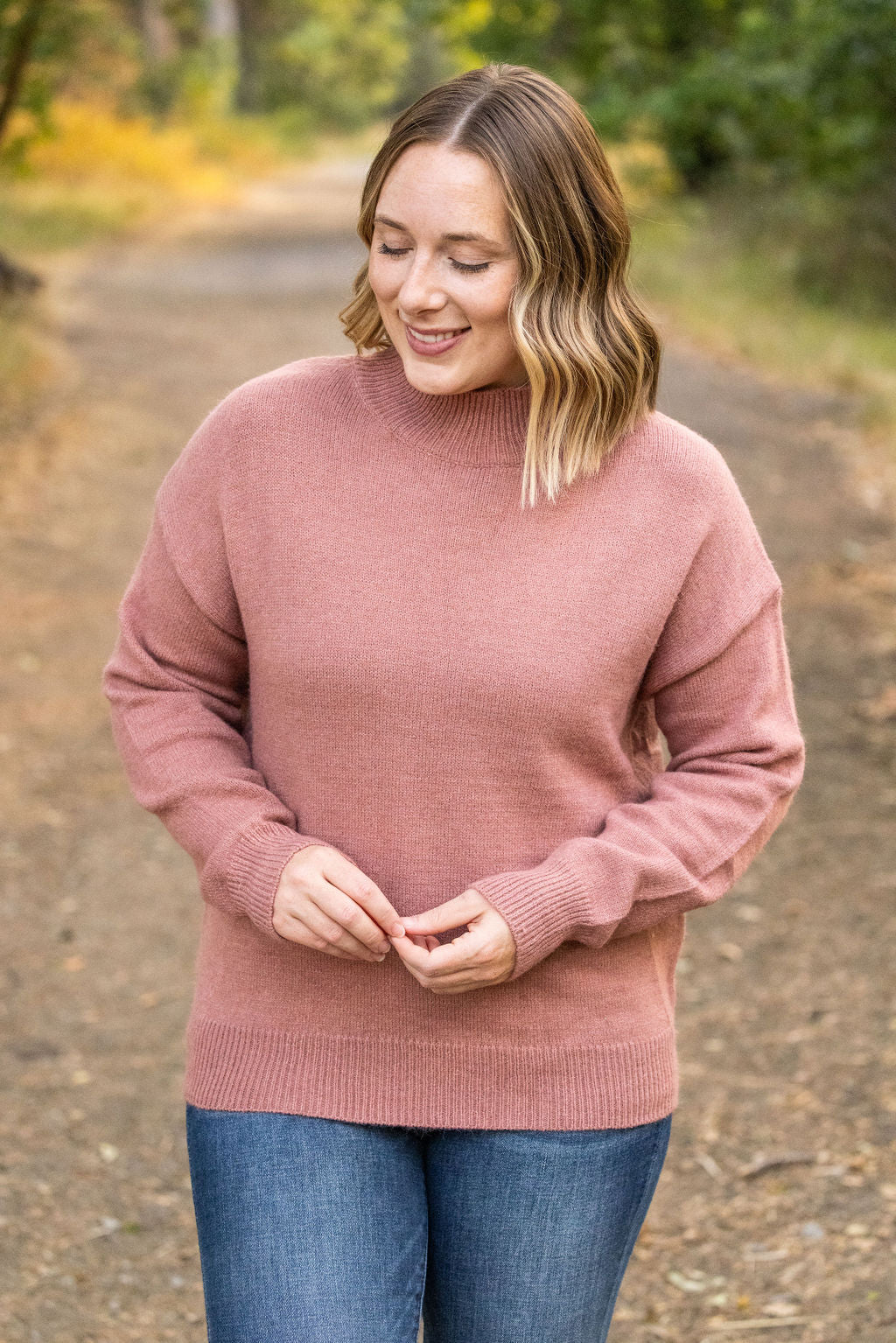 Molly Sweater - Mauve