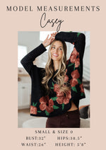 Jackie Mid Rise Flare Jean with Front Flap Pockets