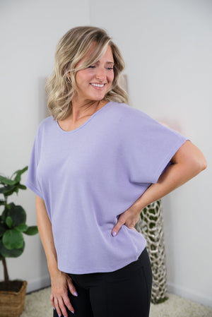 State of Mind Top in Lavender