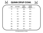 Quinn ZipUp Cowl - Charcoal