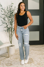 Jade Mid Rise 90's Straight