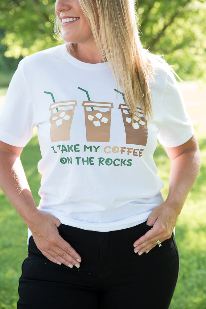 Coffee on the Rocks Graphic Tee