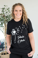 Inhale Exhale Graphic Tee