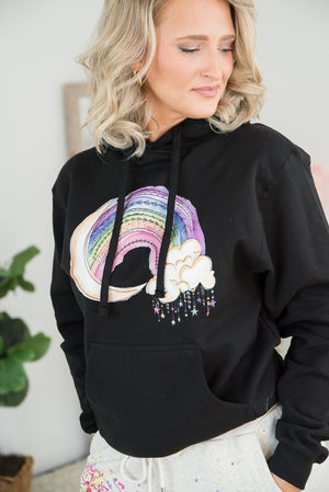 Cloudy Rainbow Hoodie