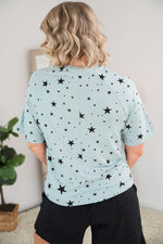 Into the Stars Top in Green