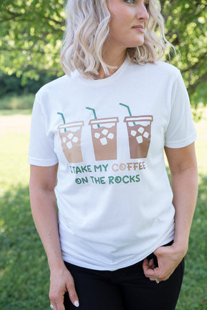 Coffee on the Rocks Graphic Tee