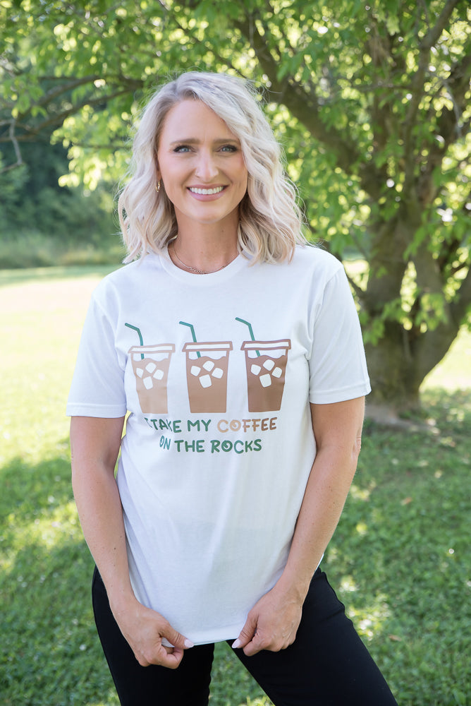 Coffee on the Rocks Graphic Tee