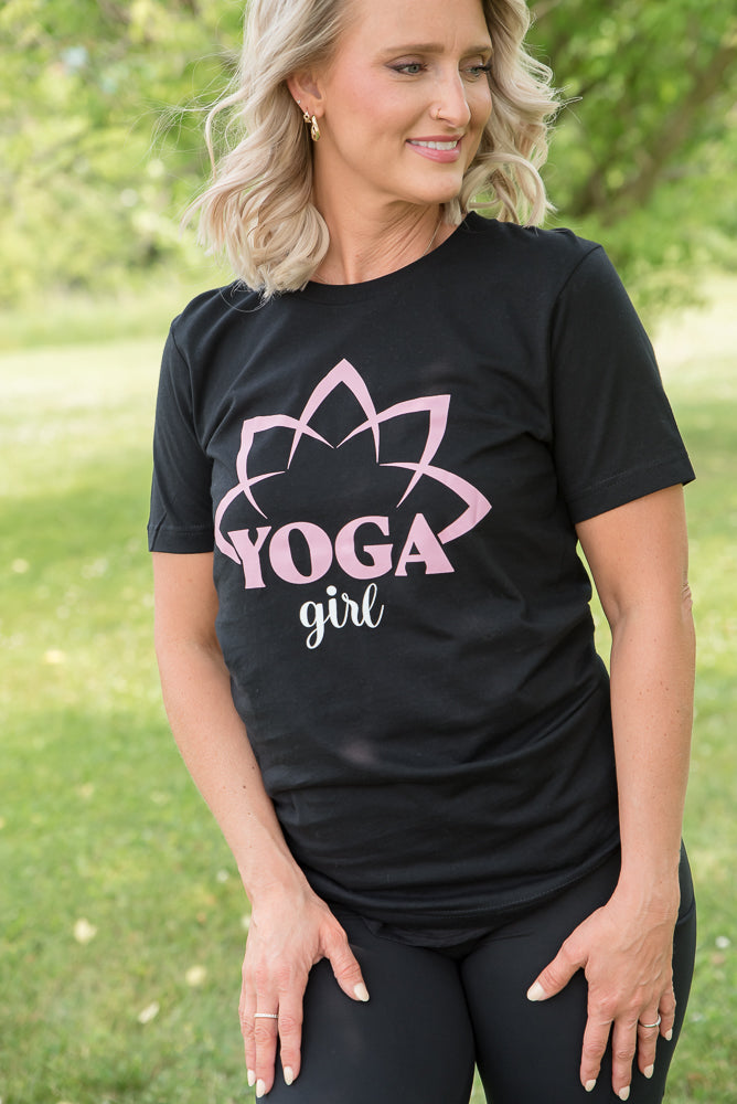 Yoga Girl Graphic Tee