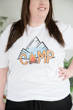 Camp by the Mountains Graphic Tee