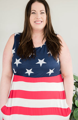 Stars and Stripes Dress