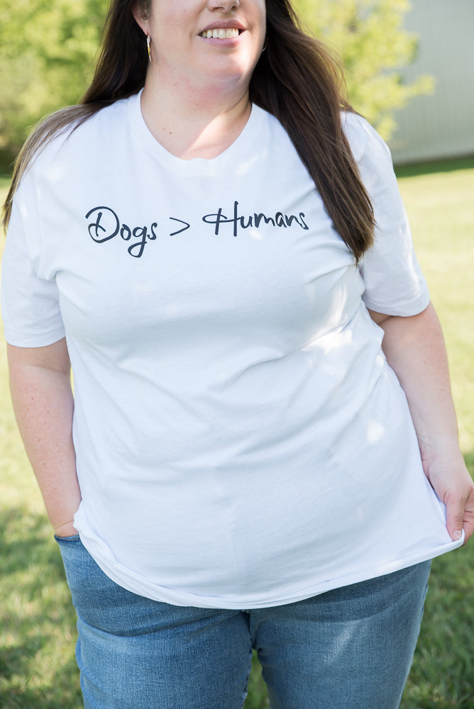 Dogs Over Humans Graphic Tee