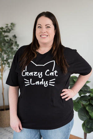 Crazy Cat Lady Graphic Tee