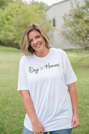 Dogs Over Humans Graphic Tee