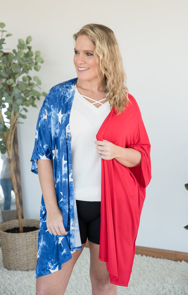 {ONLINE EXCLUSIVE} Stars of Liberty Cardigan