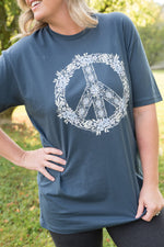 Floral Peace Graphic Tee