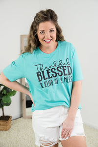 Thankful Blessed Tee