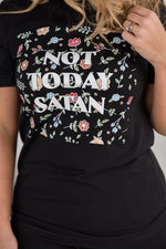 Not Today Satan Graphic Tee