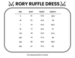 Rory Ruffle Dress - Golden Floral