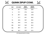 Quinn ZipUp Cowl - Evergreen