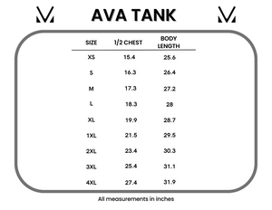 Ava Tank - Chestnut