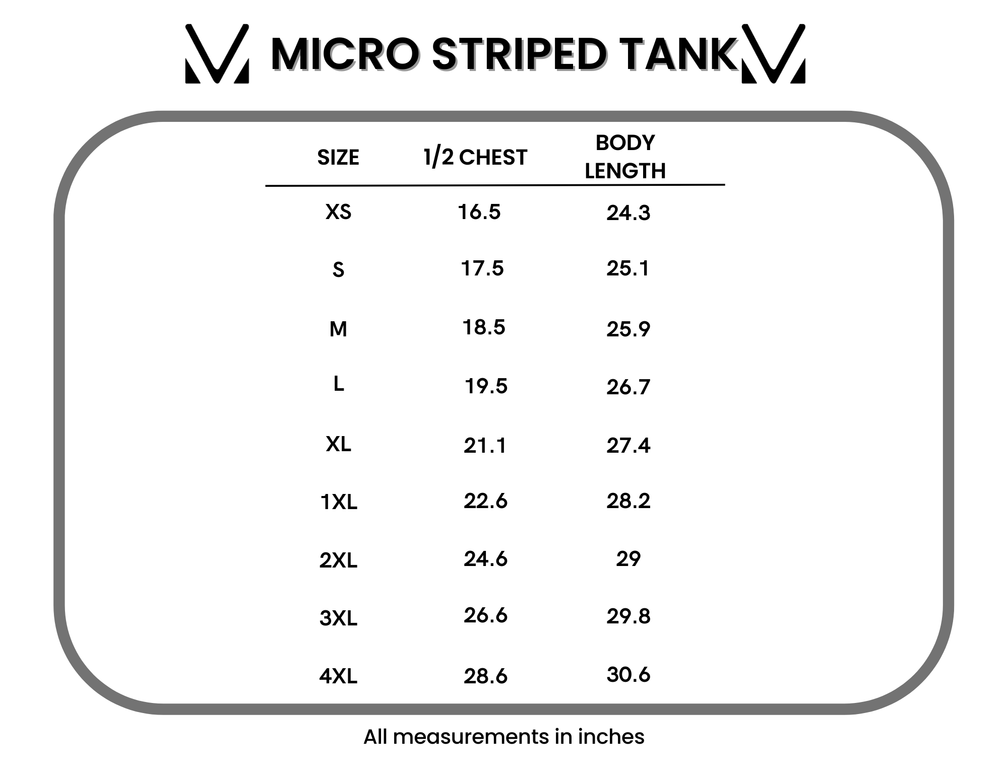 Micro Striped Tank - Red