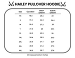 Hailey Pullover Hoodie - Faded Navy Freedom Stars and Stripes