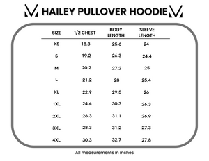 Hailey Pullover Hoodie - Faded Navy Freedom Stars and Stripes