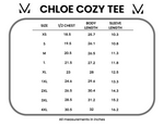 Chloe Cozy Tee - Aviators and Fireworks