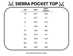 Sierra Pocket Top - 80’s Pink