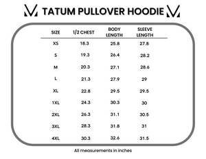 Tatum Textured Pullover Hoodie - Charcoal Stripes