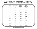 Scarlett Sweater Jacket - Black