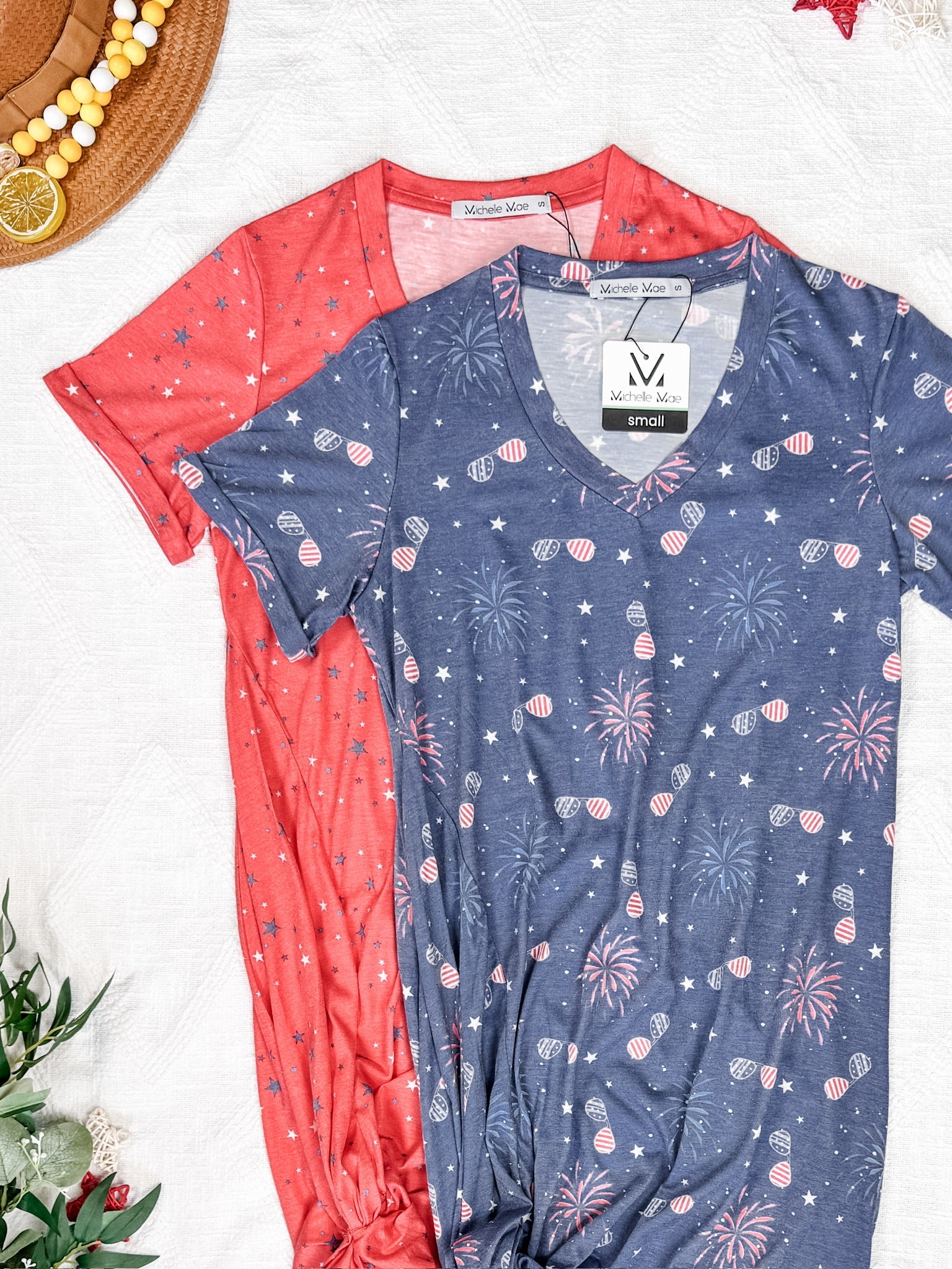 Knot Dress - Aviators and Fireworks